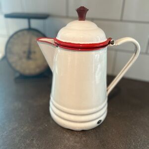 Enamel coffee pot